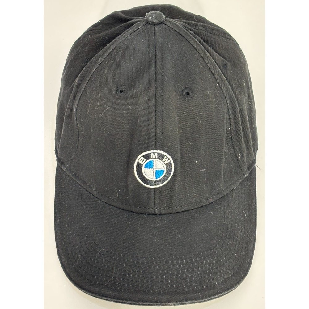 BMW Lifestyle Baseball Cap Mens Black‎ Embroidered Logo Adjustable Vintage Hat